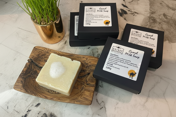 Katbos Pure Camel Milk Artisan Soap 100g